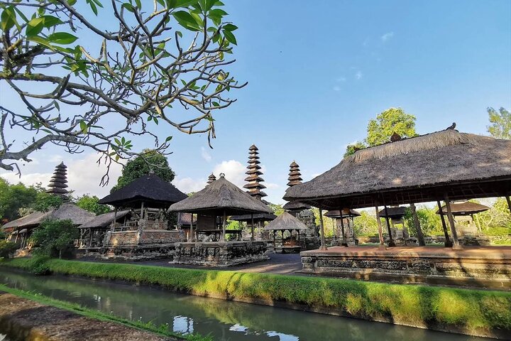Taman Ayun royal temple with multi-tiered meru roofs